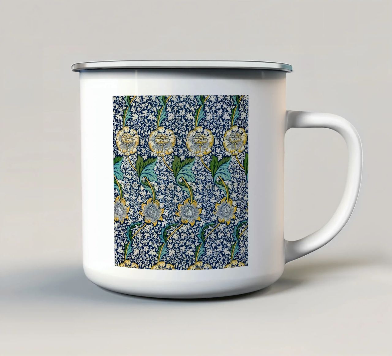 William Morris - Kennet (1883 circa) tazza in smalto da Analic