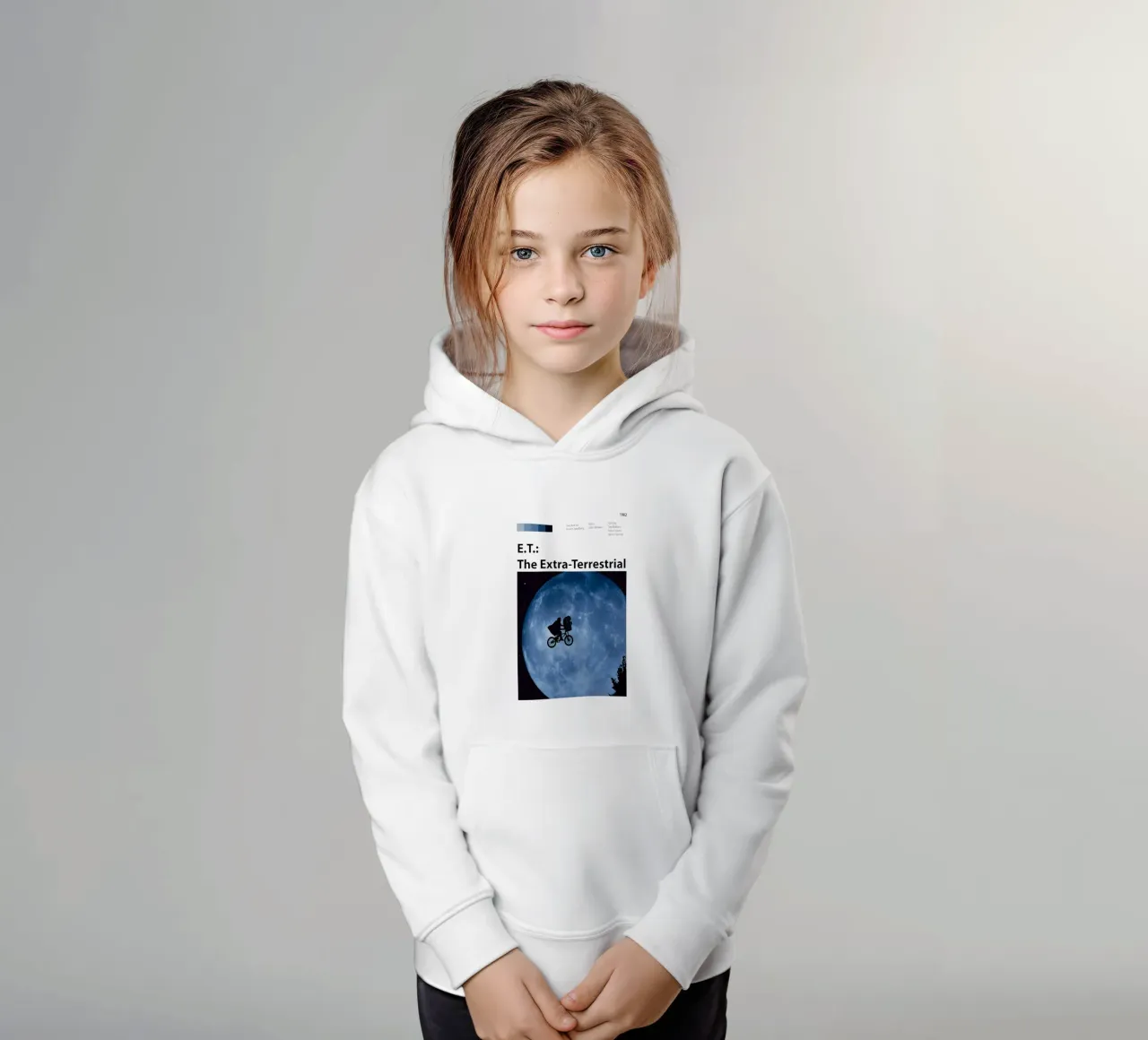 E.T.: L'extra-terrestre felpa bambino con cappuccio da The Movie Wall