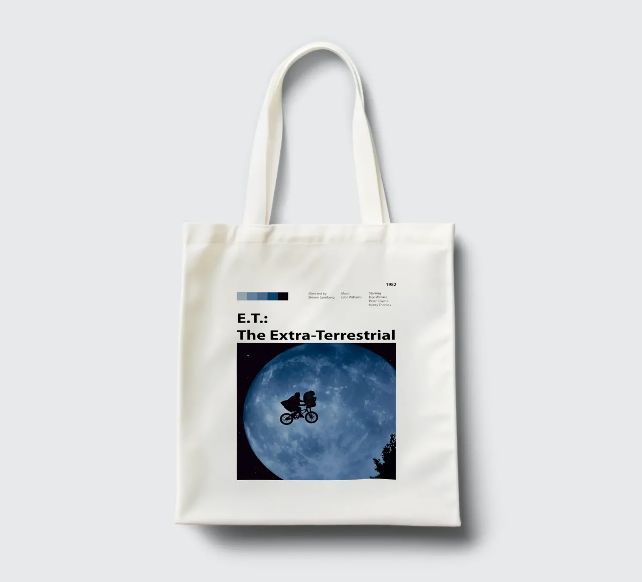 E.T.: The Extra-Terrestrial tote bag by 🎞 The Movie Wall