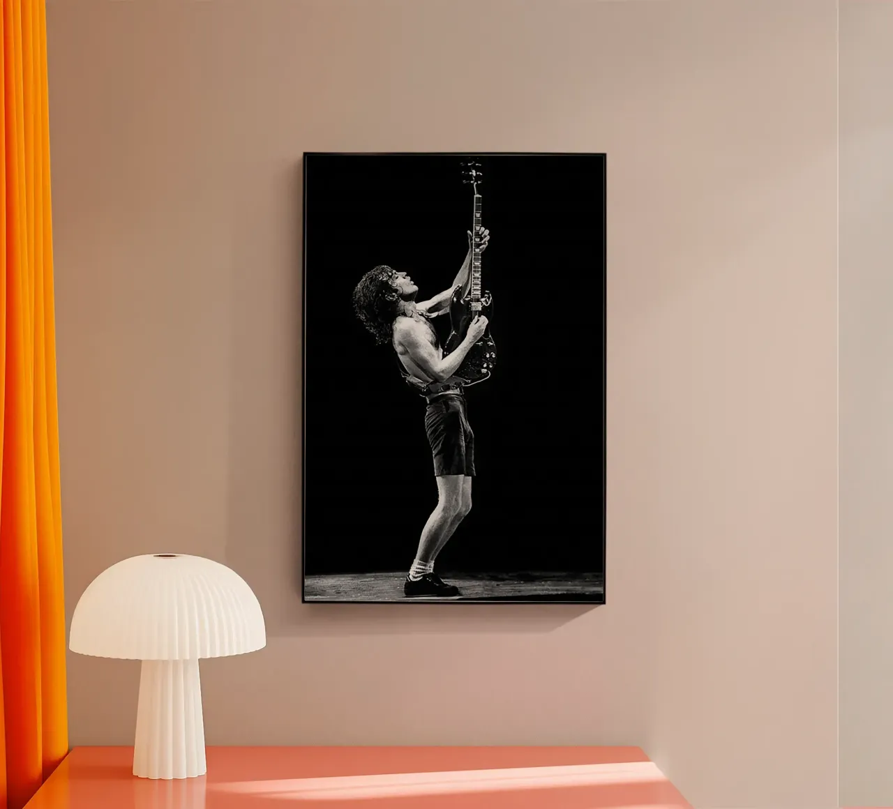 Young Angus acrylic glass by Attaboy Dsgn