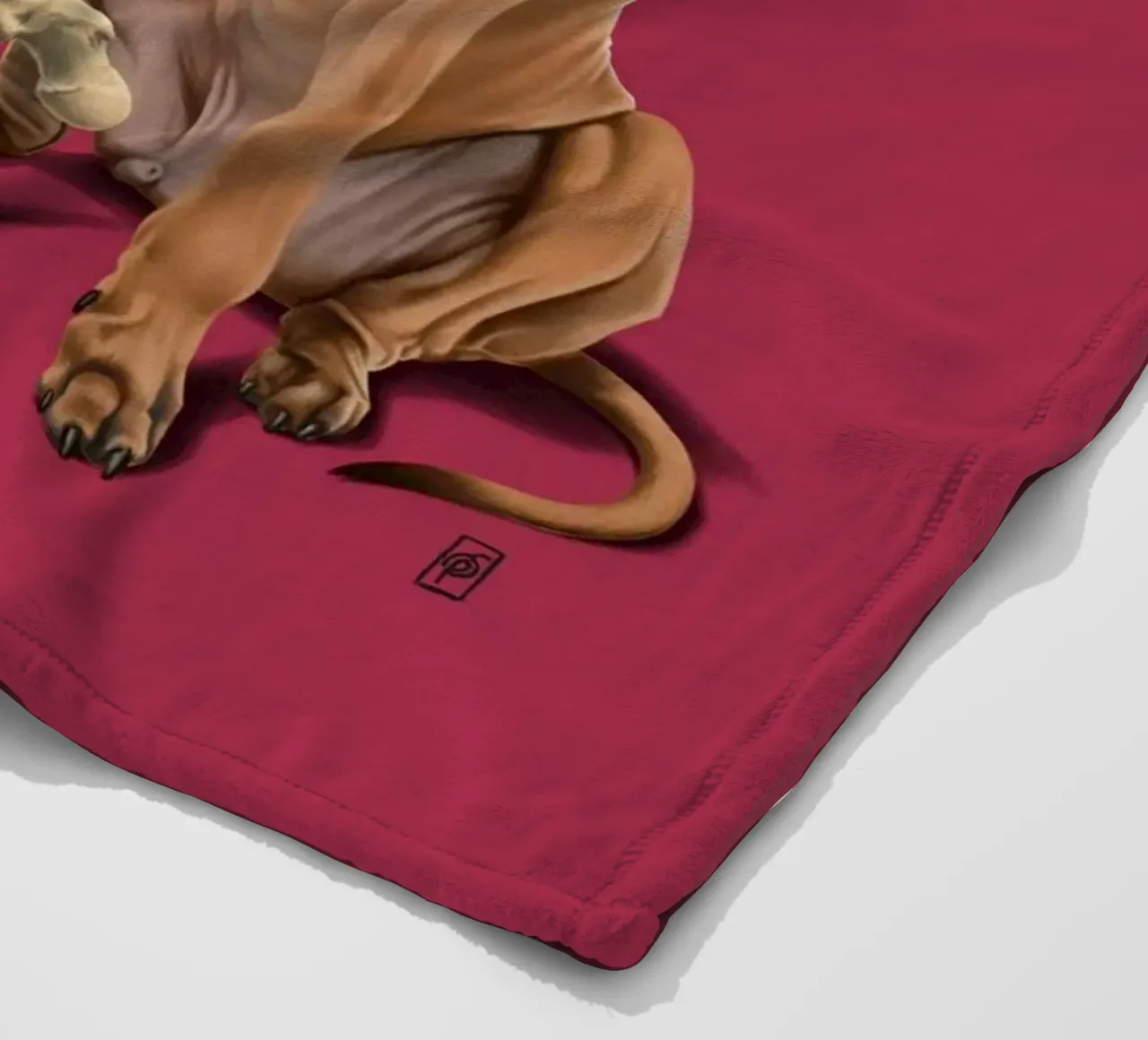 The Long and the Short and the Tall (Colour) coperta in pile da Rob Art | Illustration