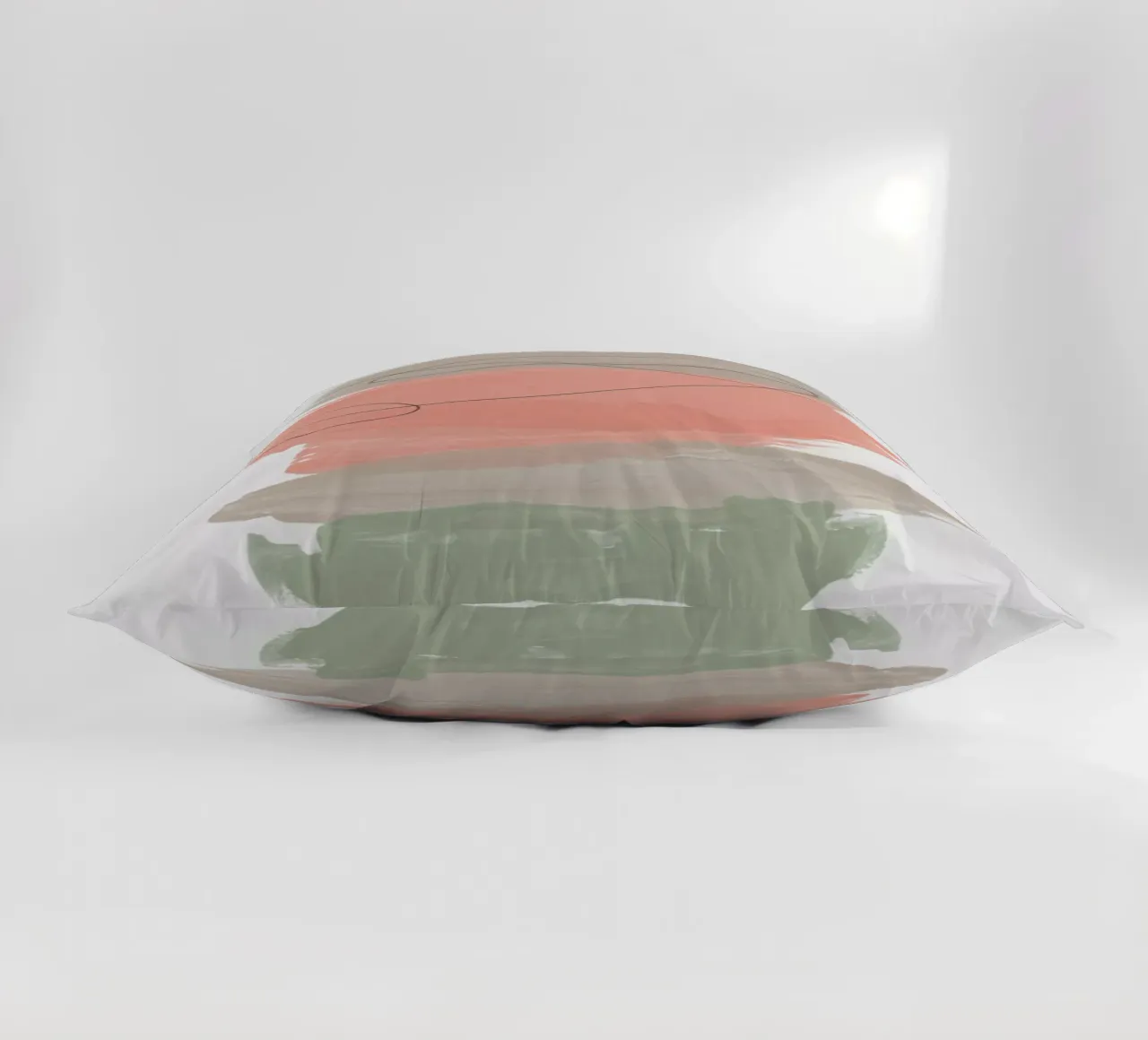 Sand Meets Peach And Sage cuscino da Studio One