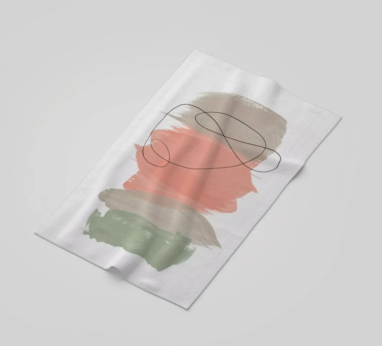 Sand Meets Peach And Sage telo mare da Studio One
