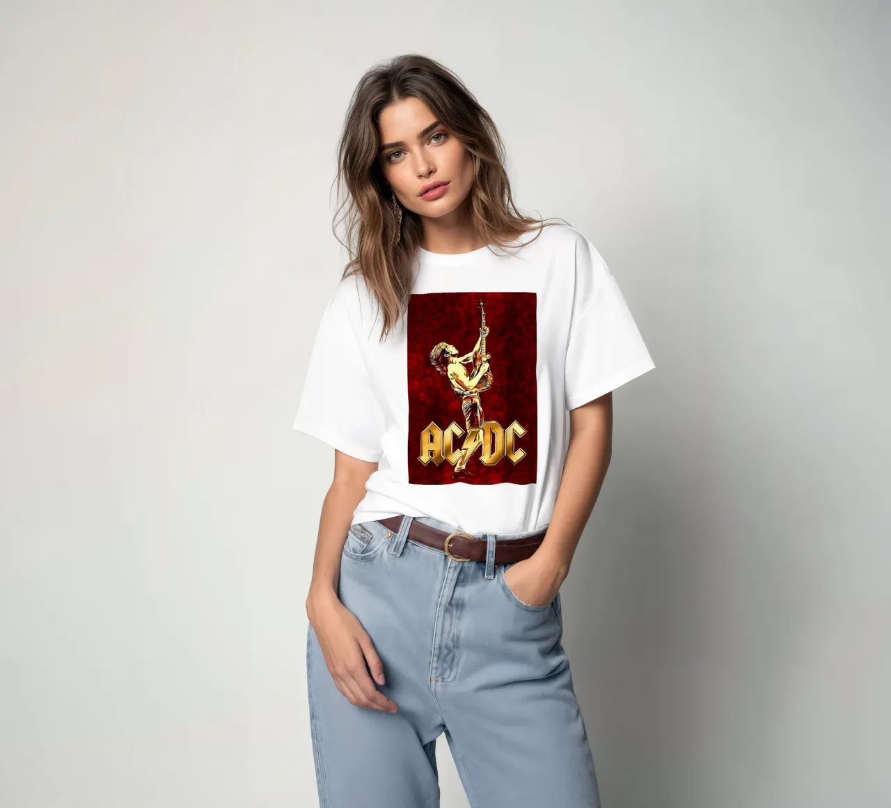 AC/DC t-shirt da Attaboy Dsgn