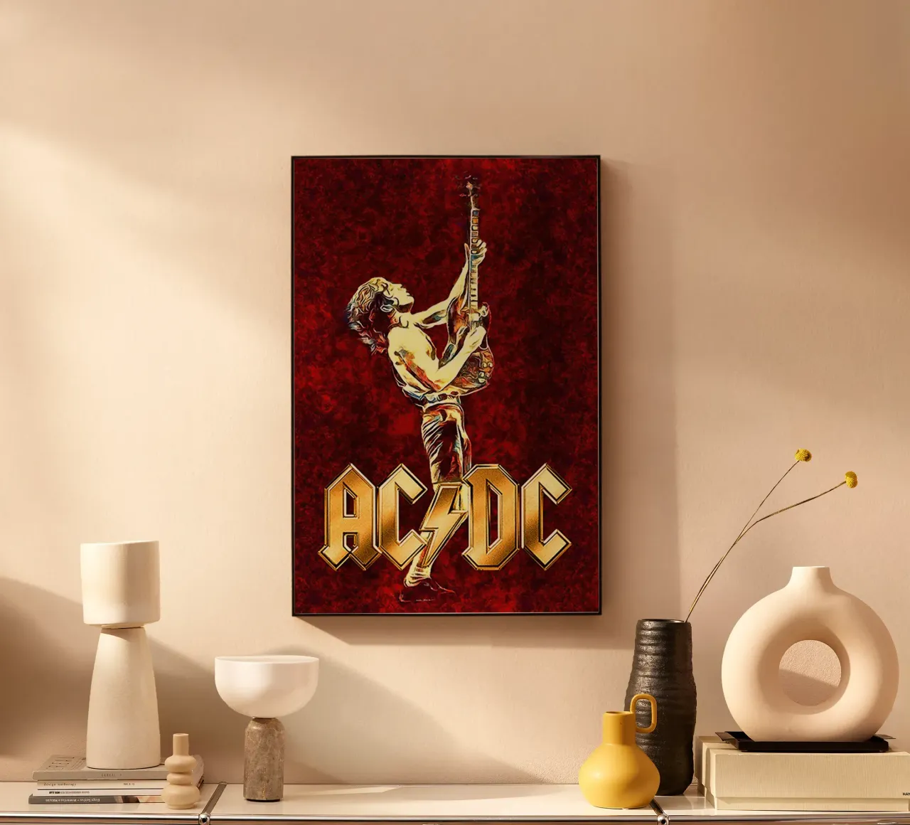 AC/DC alluminio dibond da Attaboy Dsgn