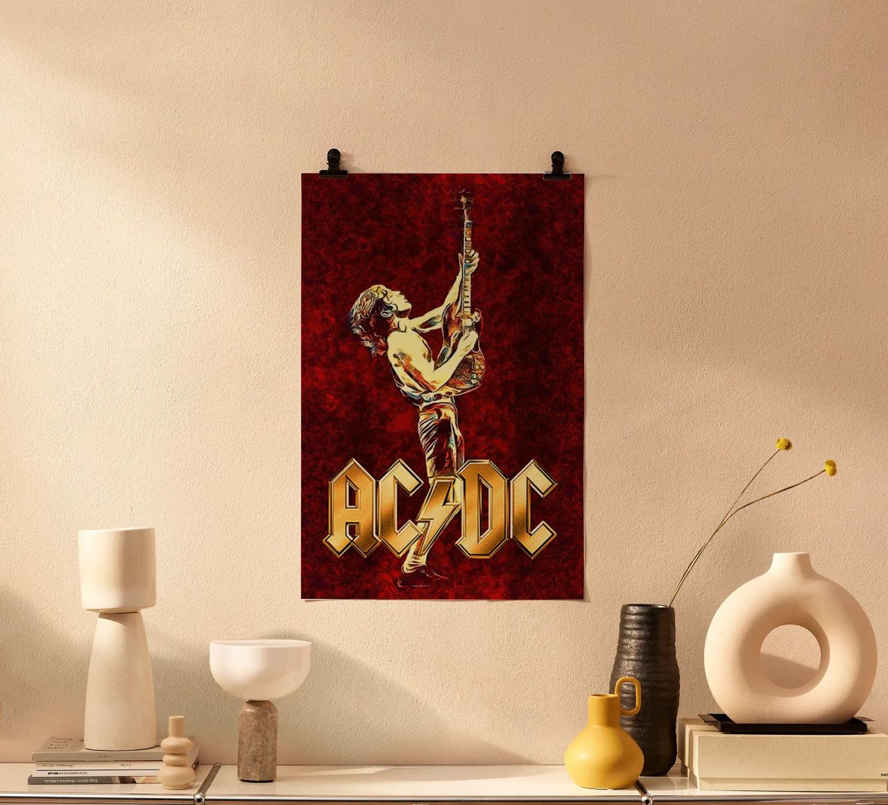 AC/DC Poster von Attaboy Dsgn