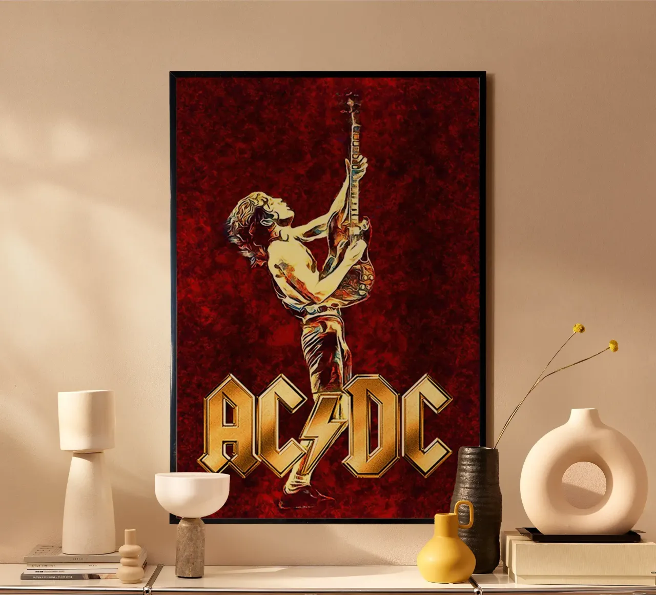 AC/DC carta hahnemühle da Attaboy Dsgn