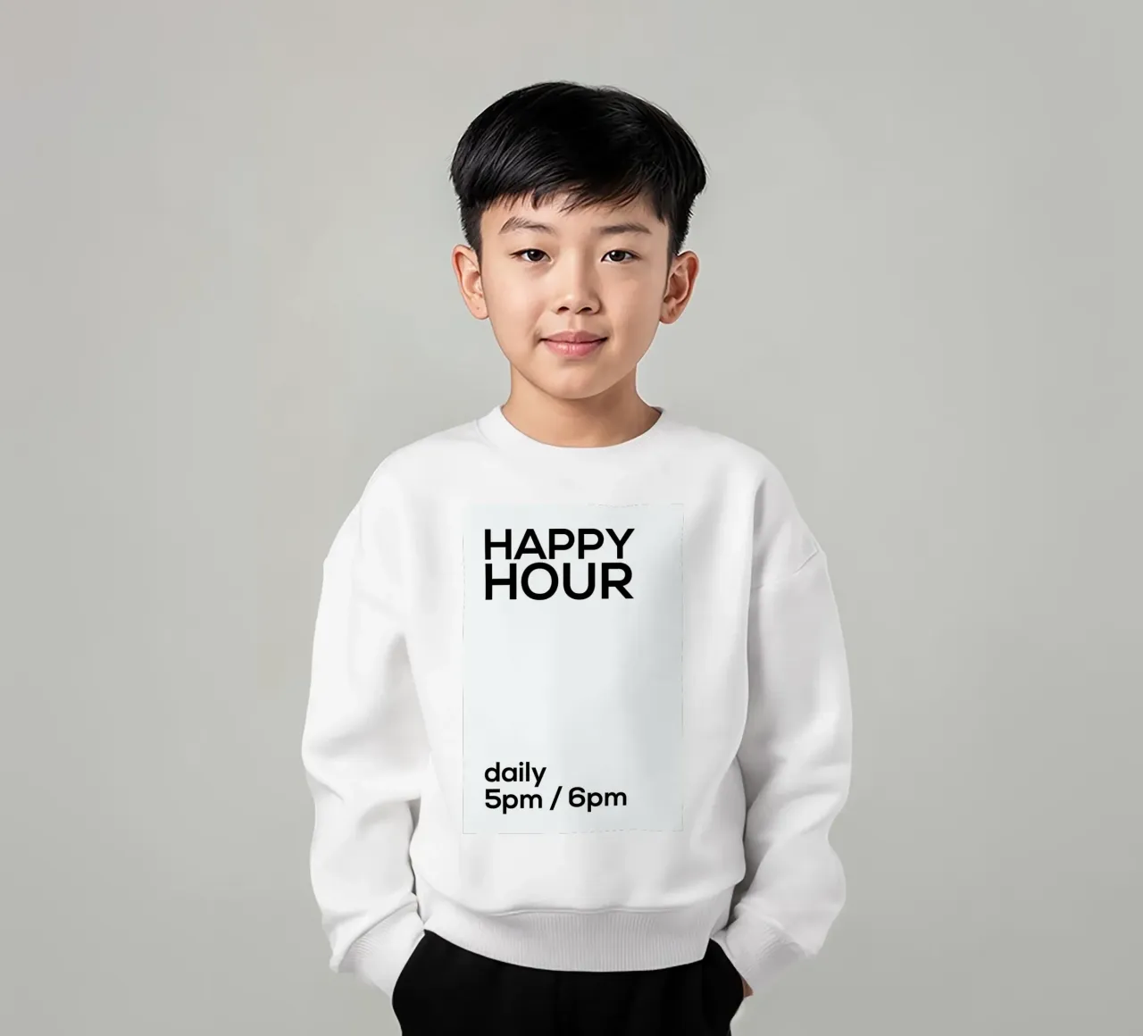 Happy Hour felpa bambino da Studio One