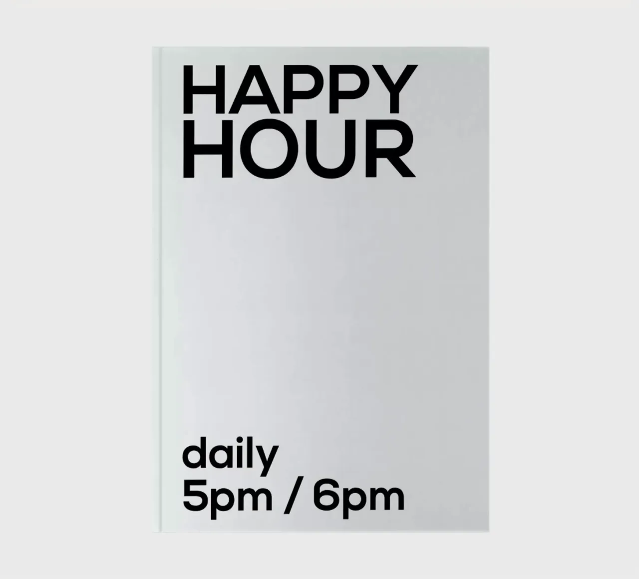 Happy Hour Notizbuch von Studio One
