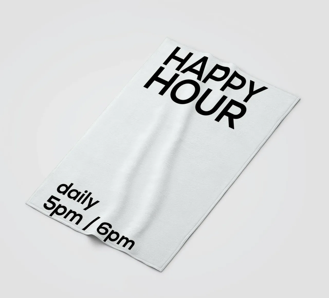 Happy Hour coperta in pile da Studio One
