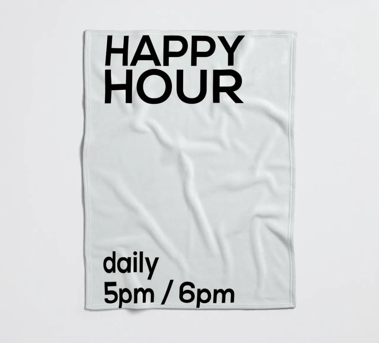 Happy Hour coperta in pile da Studio One