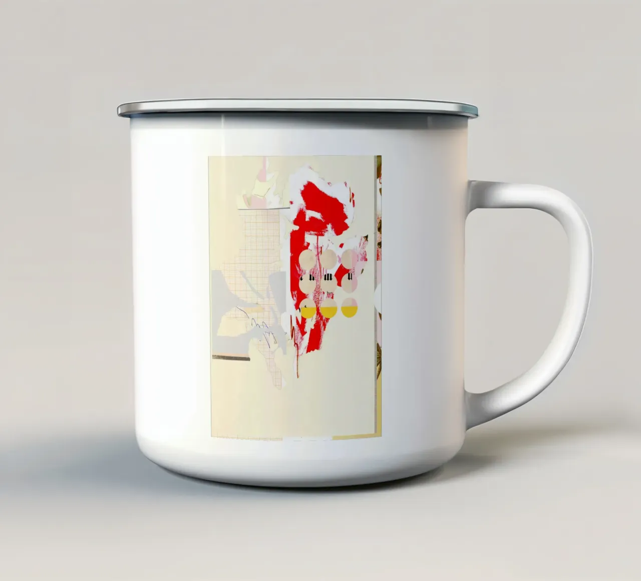 another daydream morning of tears · escape from reaality tazza in smalto da Marko Köppe