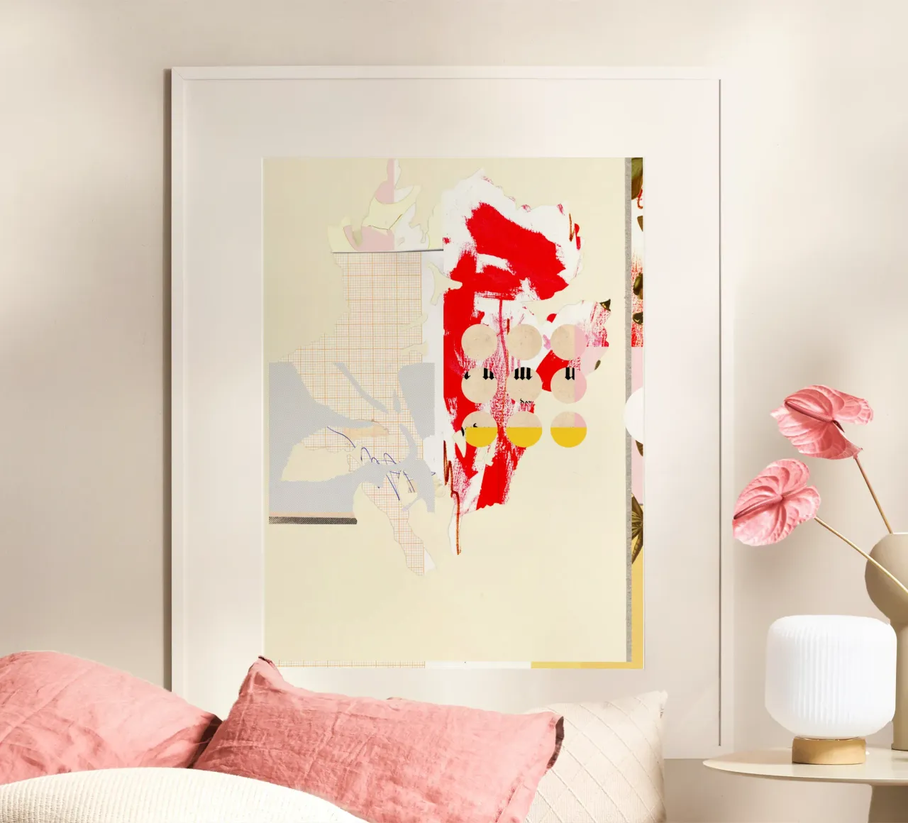 another daydream morning of tears · escape from reaality Poster von Marko Köppe