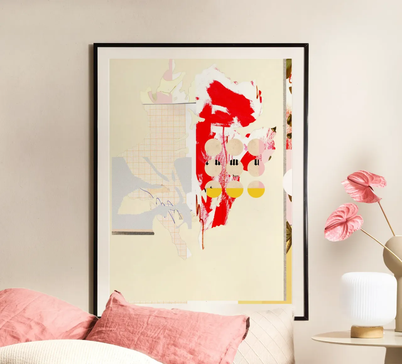another daydream morning of tears · escape from reaality Poster von Marko Köppe