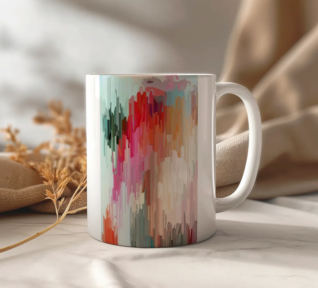 Everything will flow Keramik Tasse von Three Of The Possessed