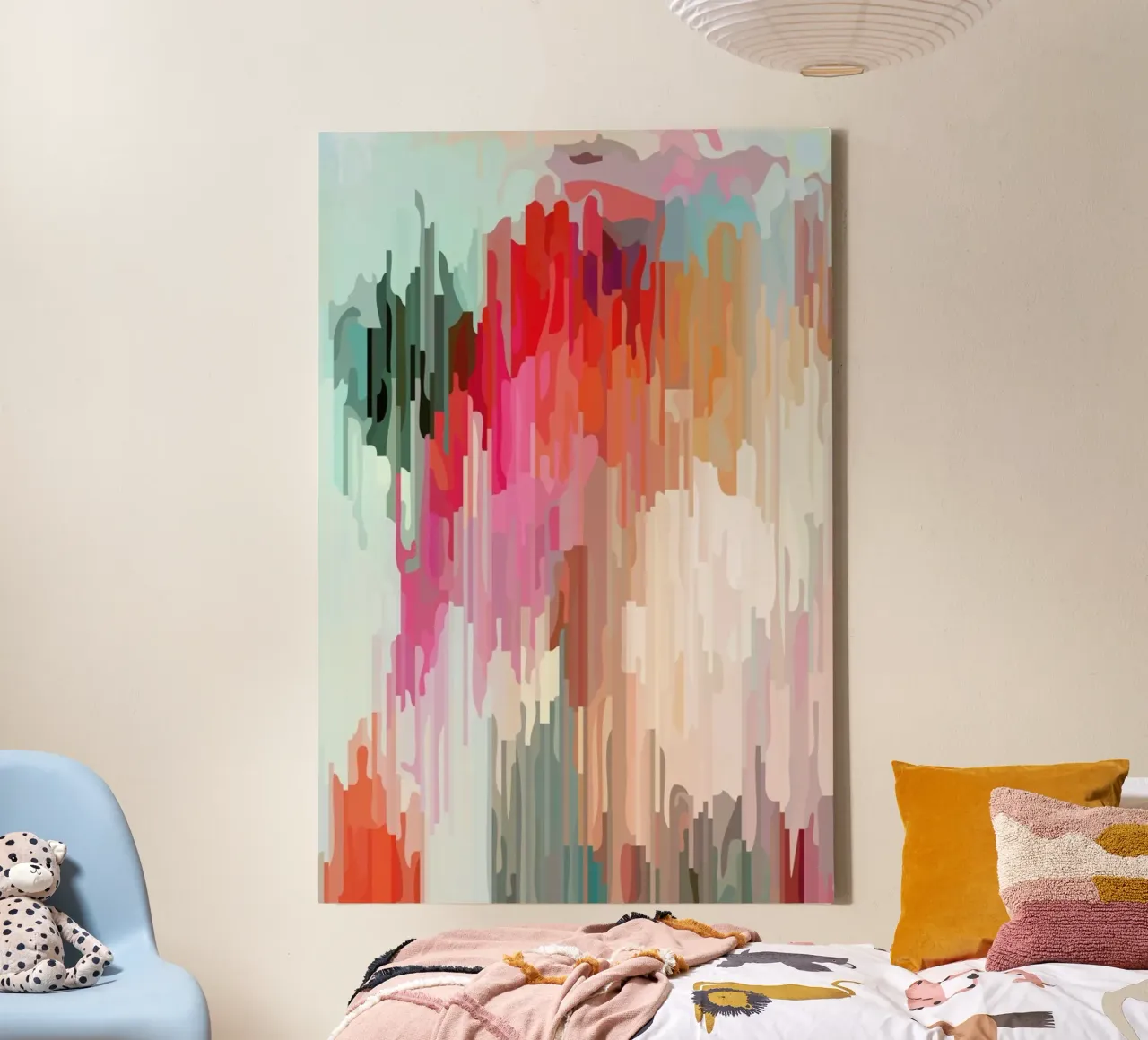 Everything will flow canvas by Three Of The Possessed