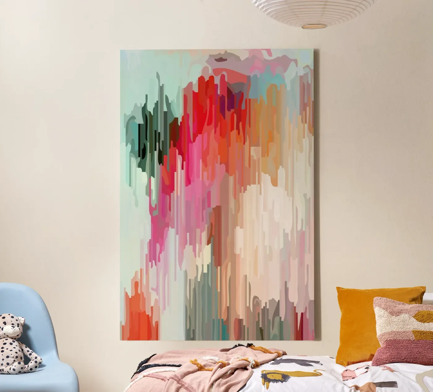 Everything will flow Leinwand von Three Of The Possessed