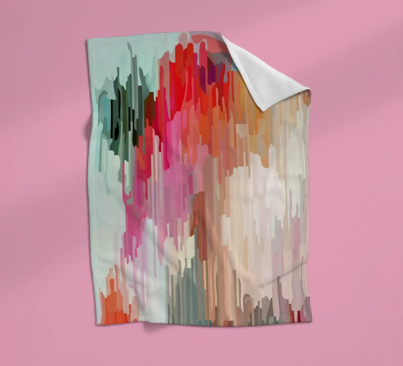 Everything will flow fleece blanket by Three Of The Possessed