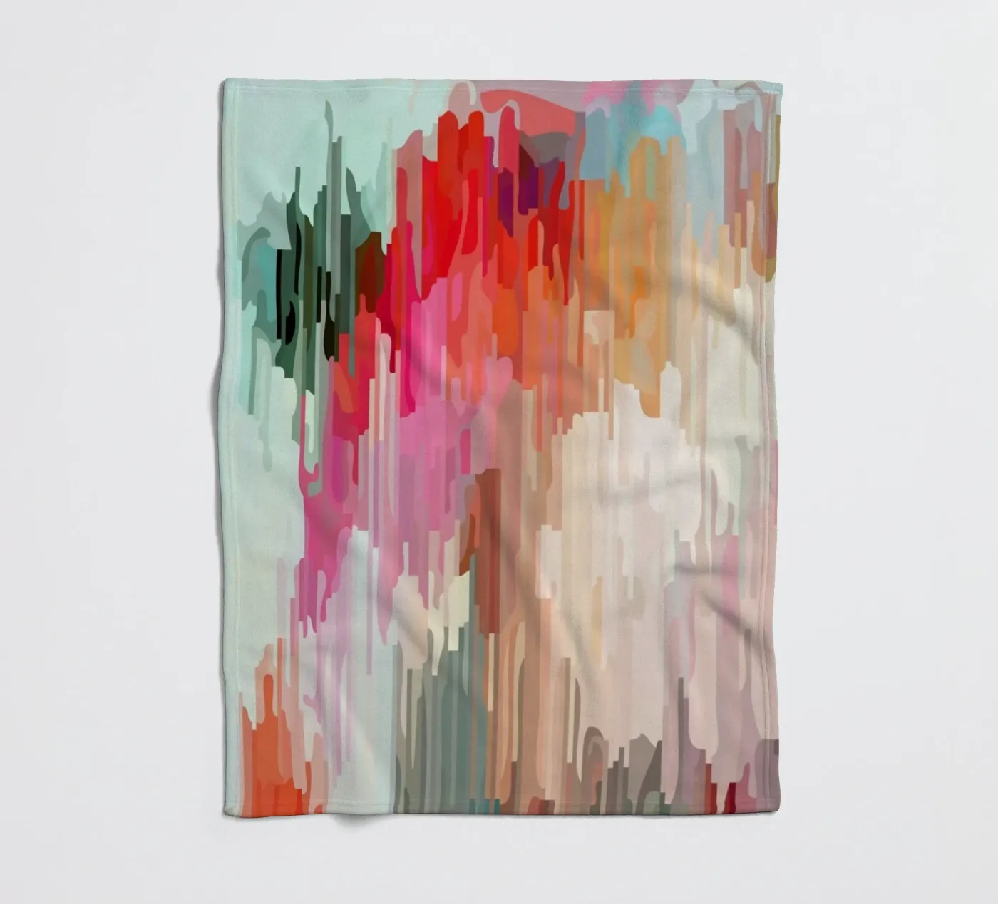 Everything will flow fleece blanket by Three Of The Possessed