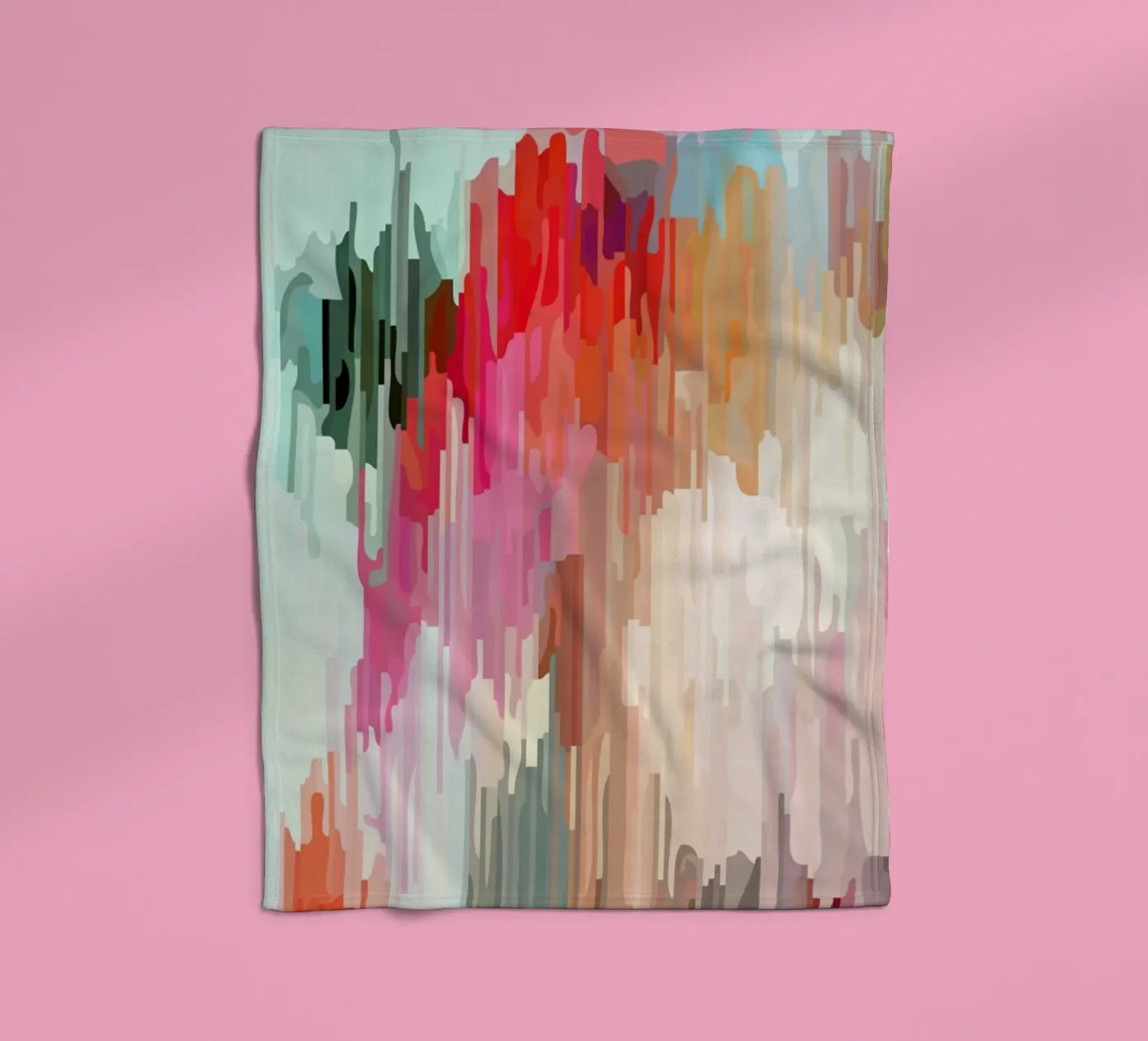 Everything will flow fleece blanket by Three Of The Possessed