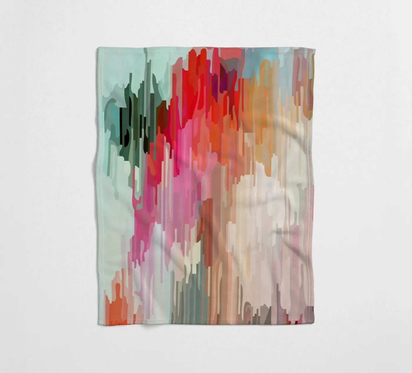 Everything will flow fleece blanket by Three Of The Possessed