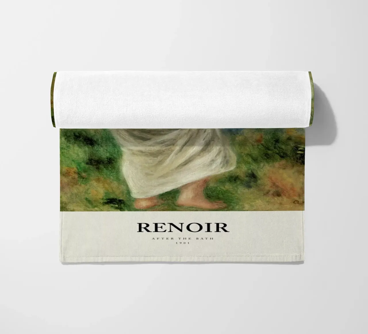 Renoir - After the Bath telo mare da Vintage by JUNIQE