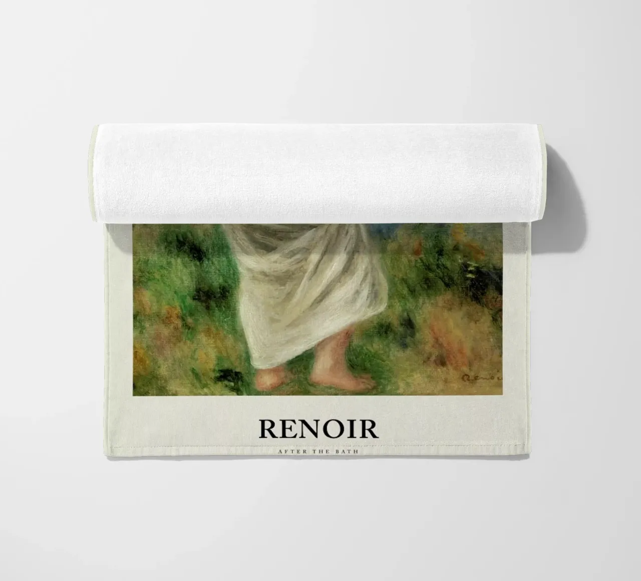 Renoir - After the Bath telo mare da Vintage by JUNIQE