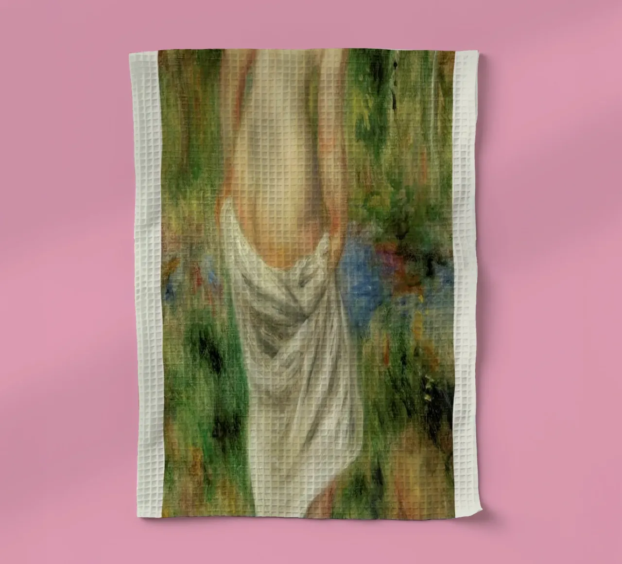 Renoir - After the Bath canovaccio da cucina da Vintage by JUNIQE