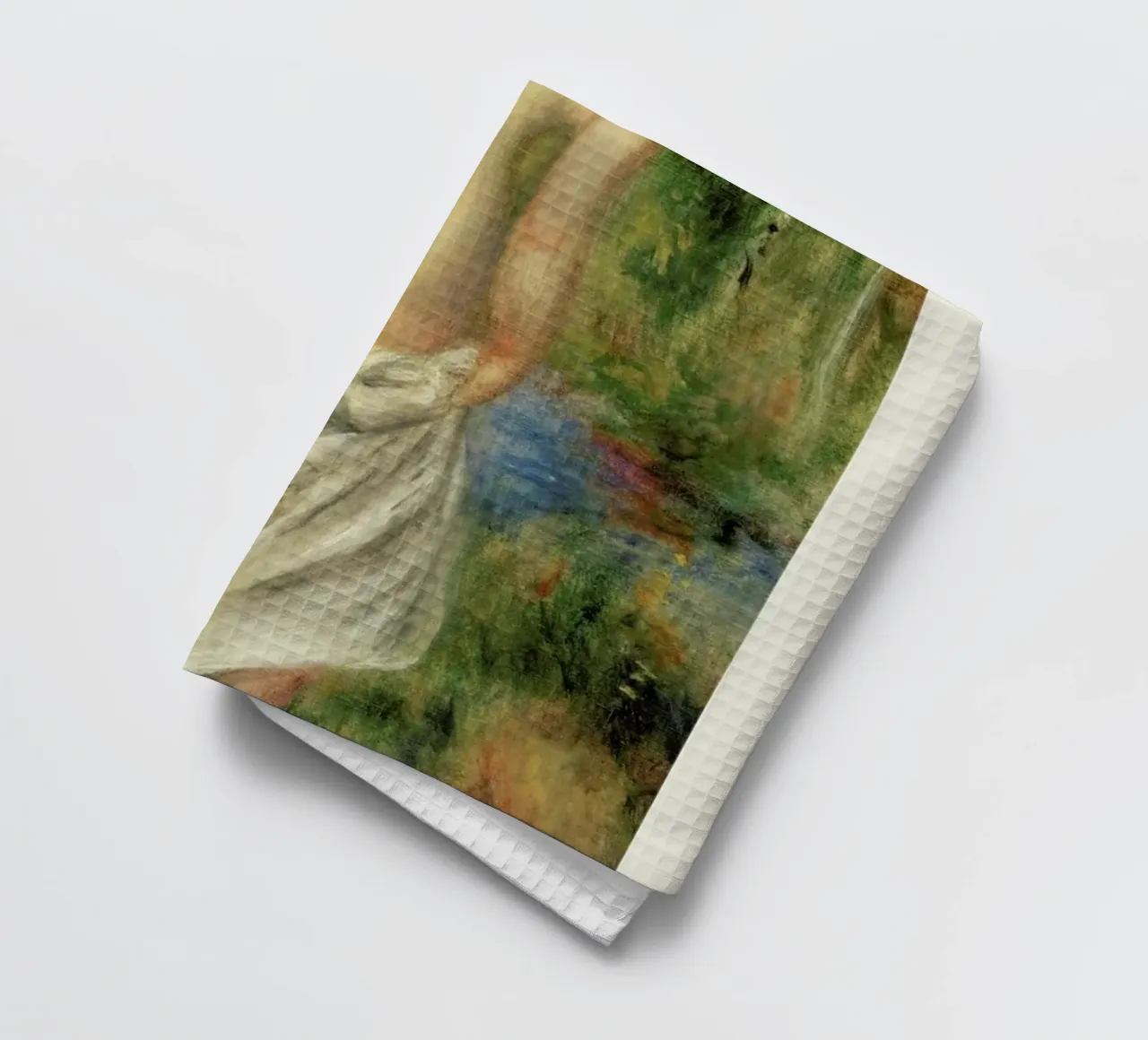 Renoir - After the Bath canovaccio da cucina da Vintage by JUNIQE