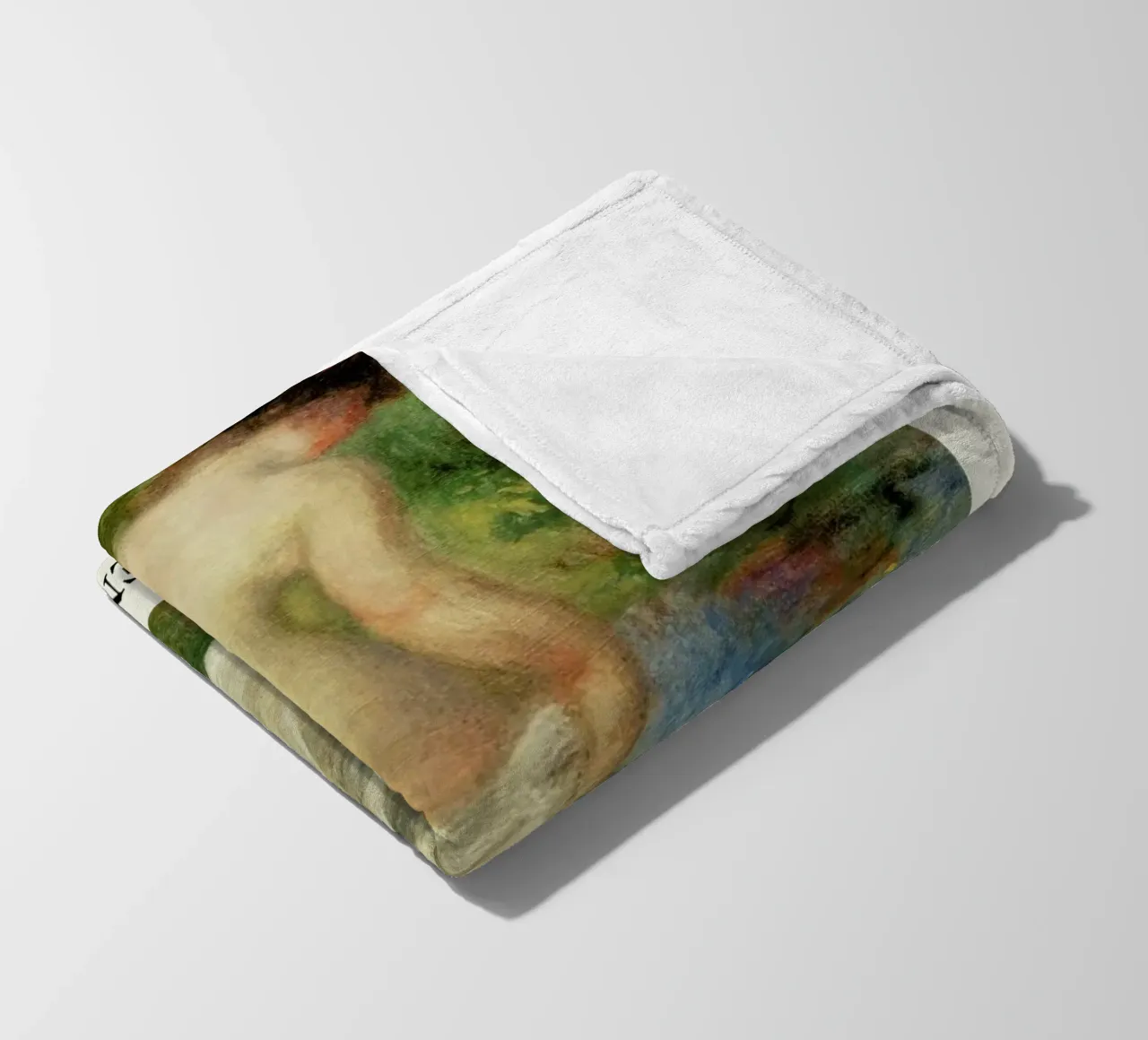Renoir - After the Bath coperta in pile da Vintage by JUNIQE