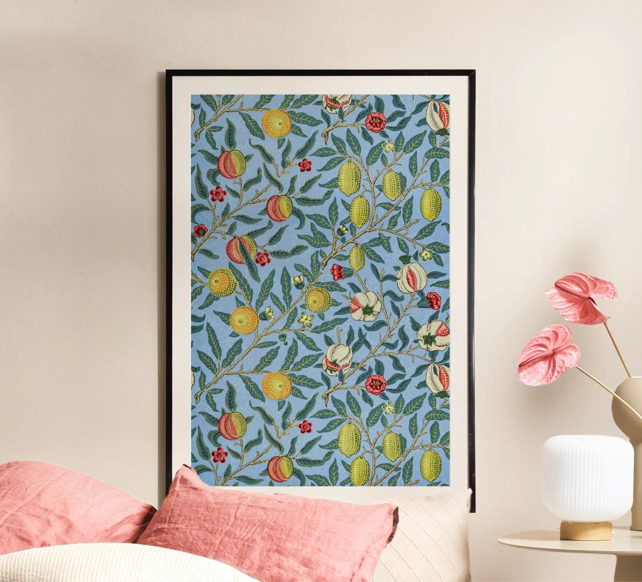 William Morris - Frutta (Melograno) poster da Analic