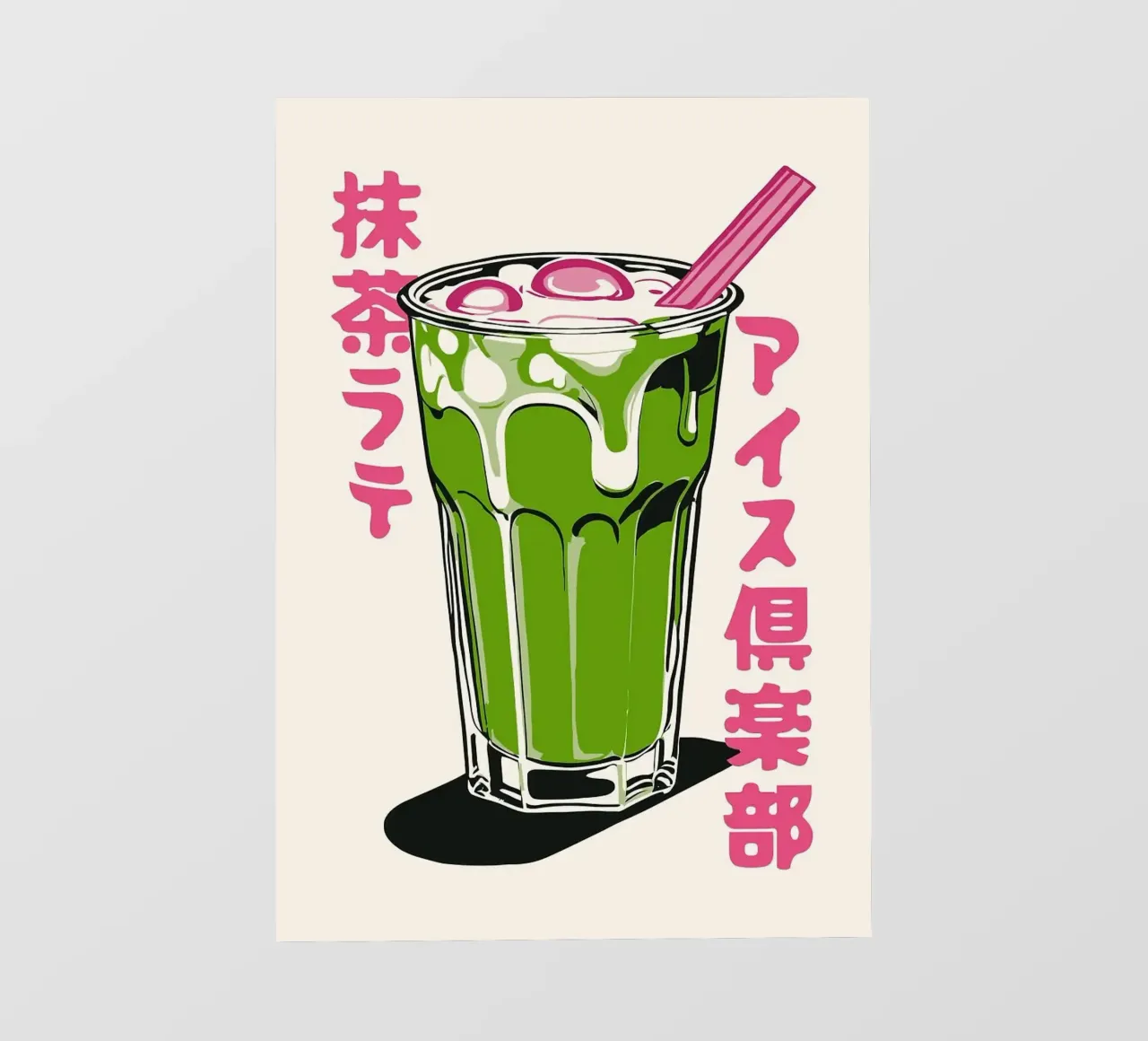 matcha latte telo in pvc da John C Labut