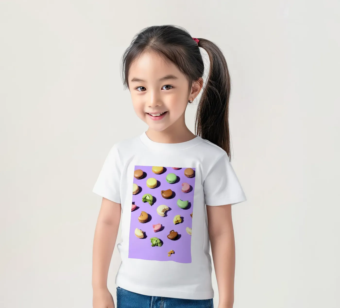Macroons kinder t-shirt van Kyla Elaine