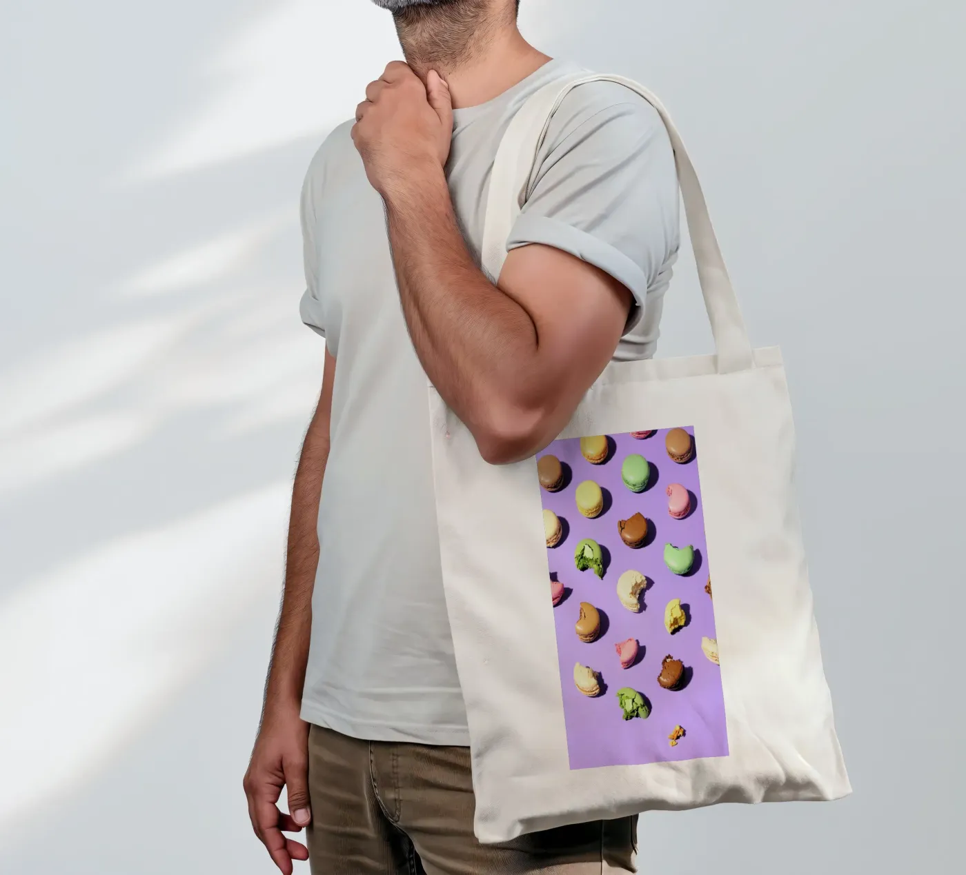 Macroons tote bag by Kyla Elaine