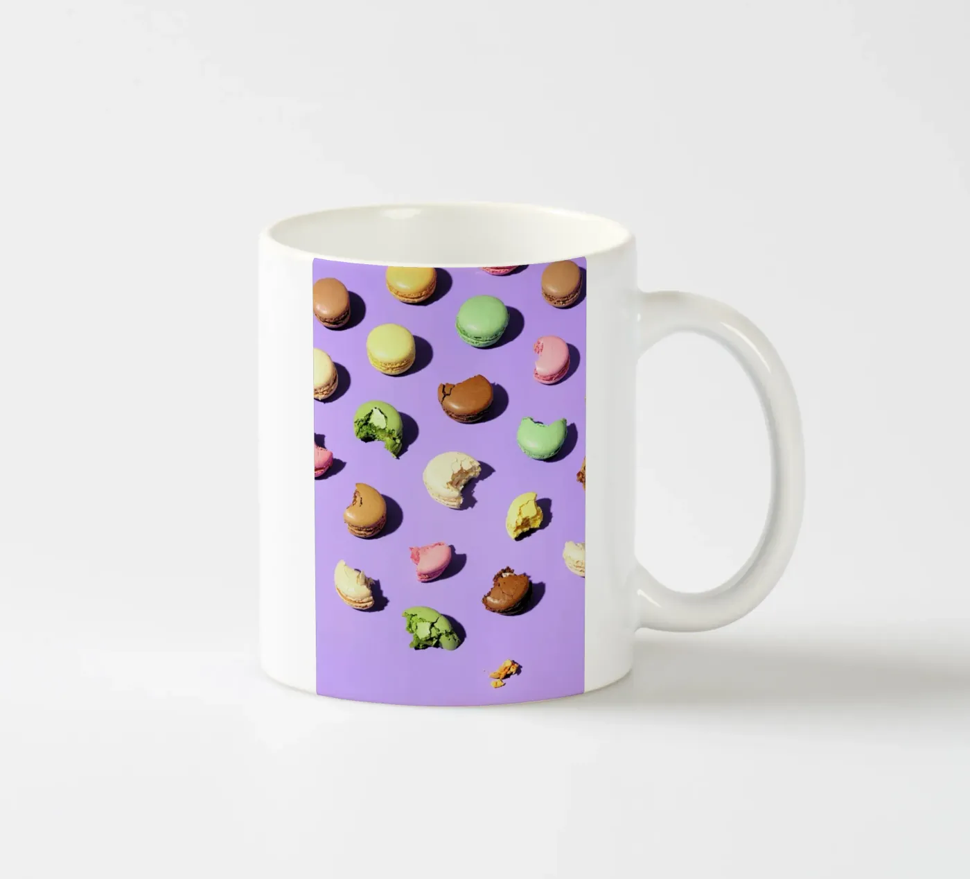 Macroons ceramic mug by Kyla Elaine