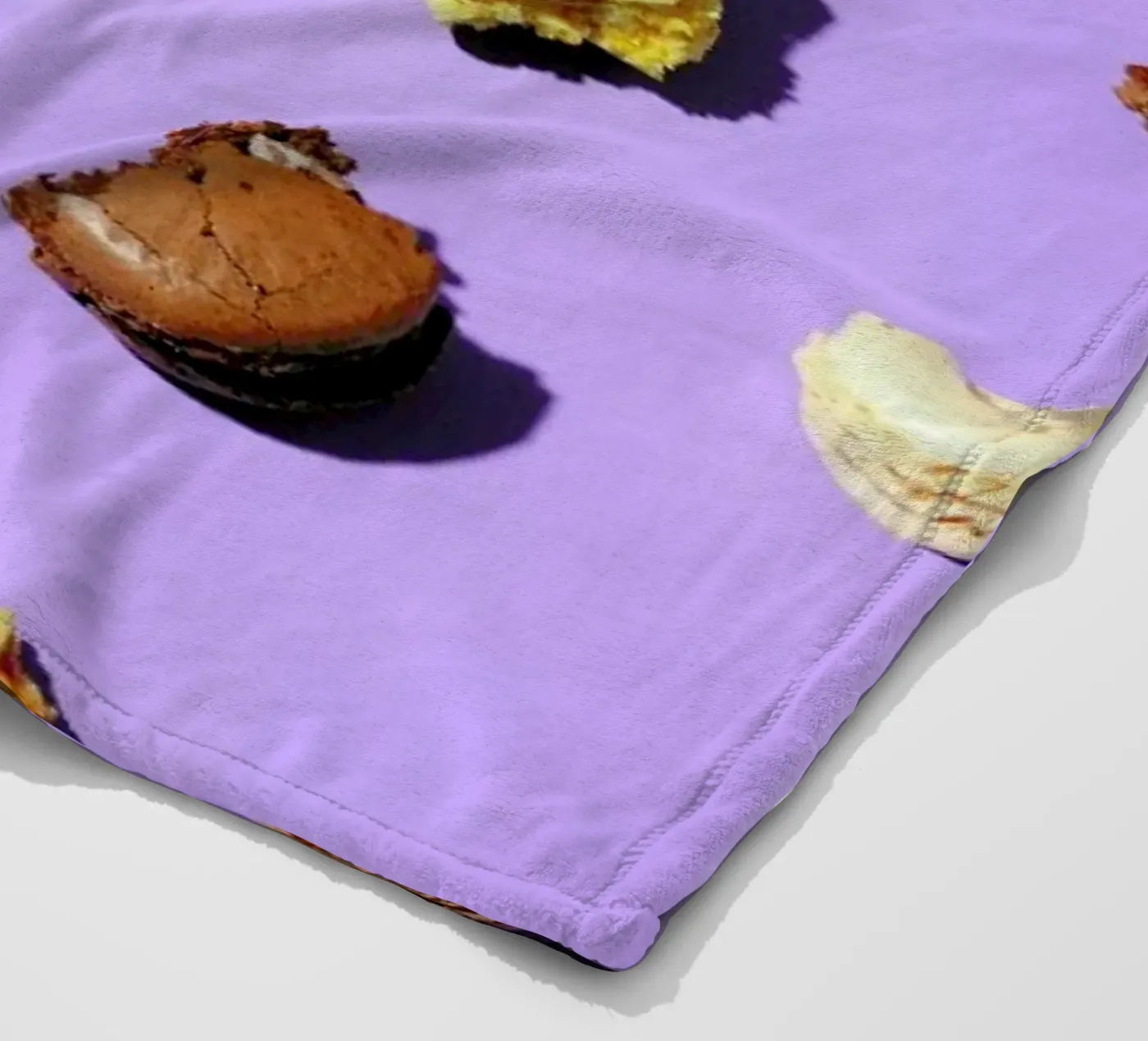 Macroons plaid polaire de Kyla Elaine