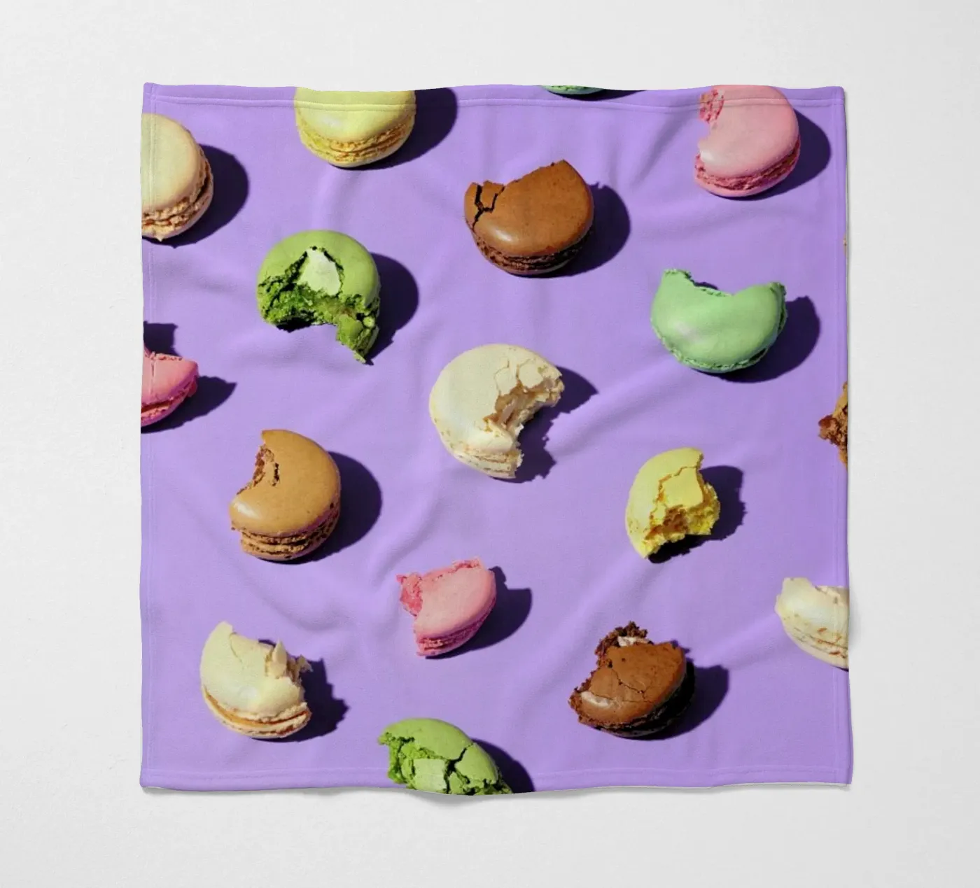 Macroons plaid polaire de Kyla Elaine