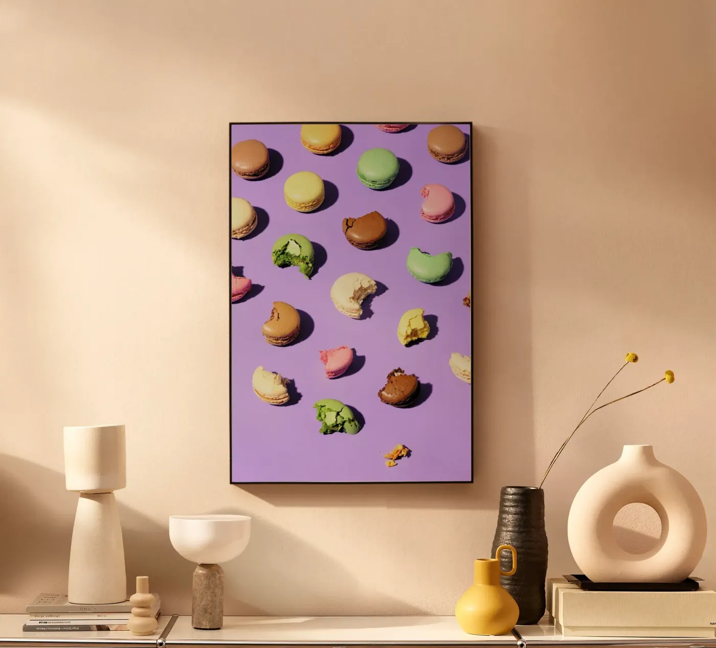 Macroons Acryl-Glas von Kyla Elaine