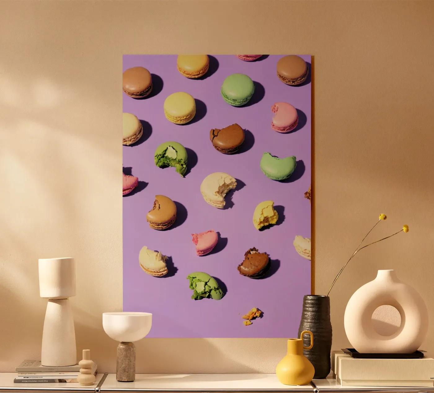 Macroons Acryl-Glas von Kyla Elaine
