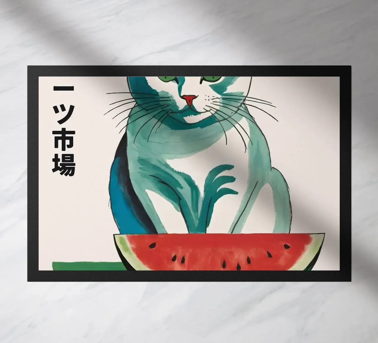 gatto anguria zerbino da John C Labut