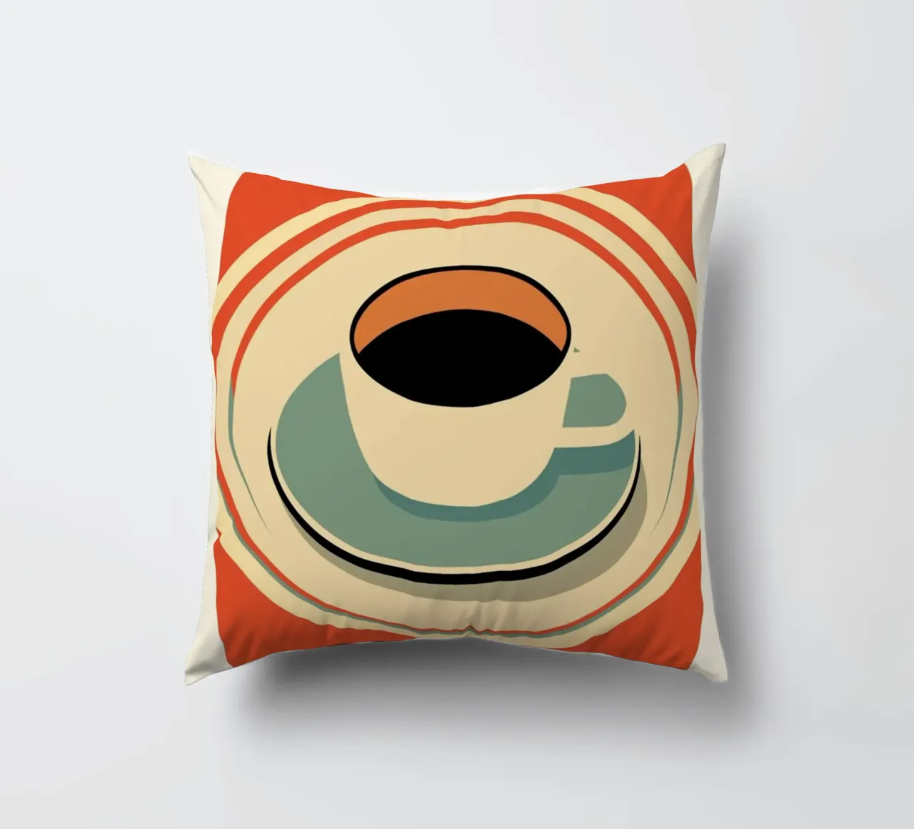 Más Espresso cojín de Maria studio
