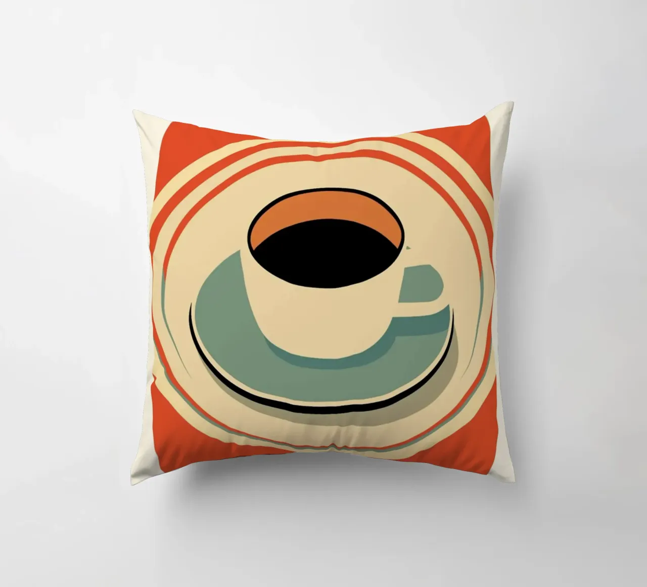 Más Espresso cojín de Maria studio