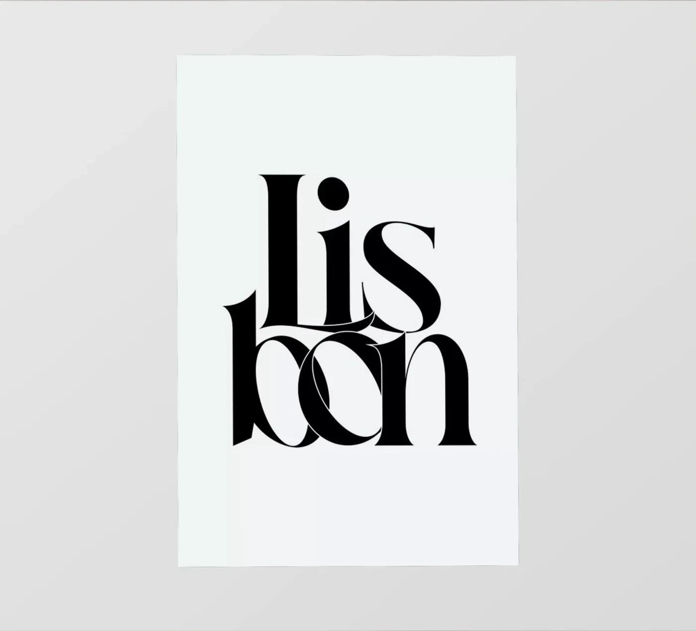 Lisbon backlit folie van Studio One