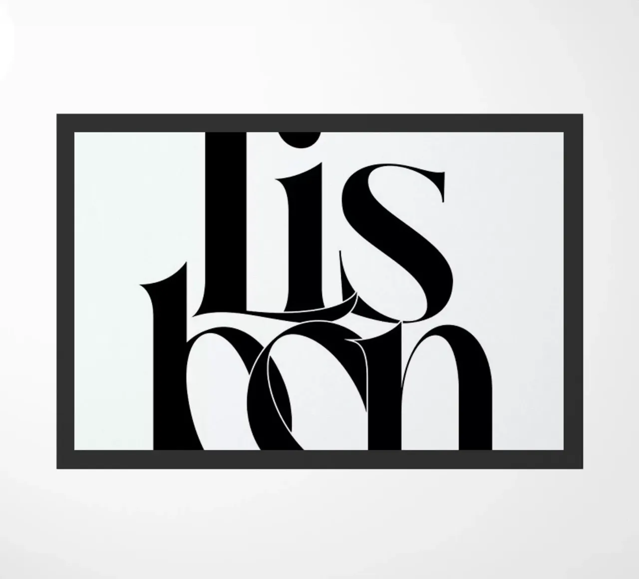 Lisbon doormat by Studio One