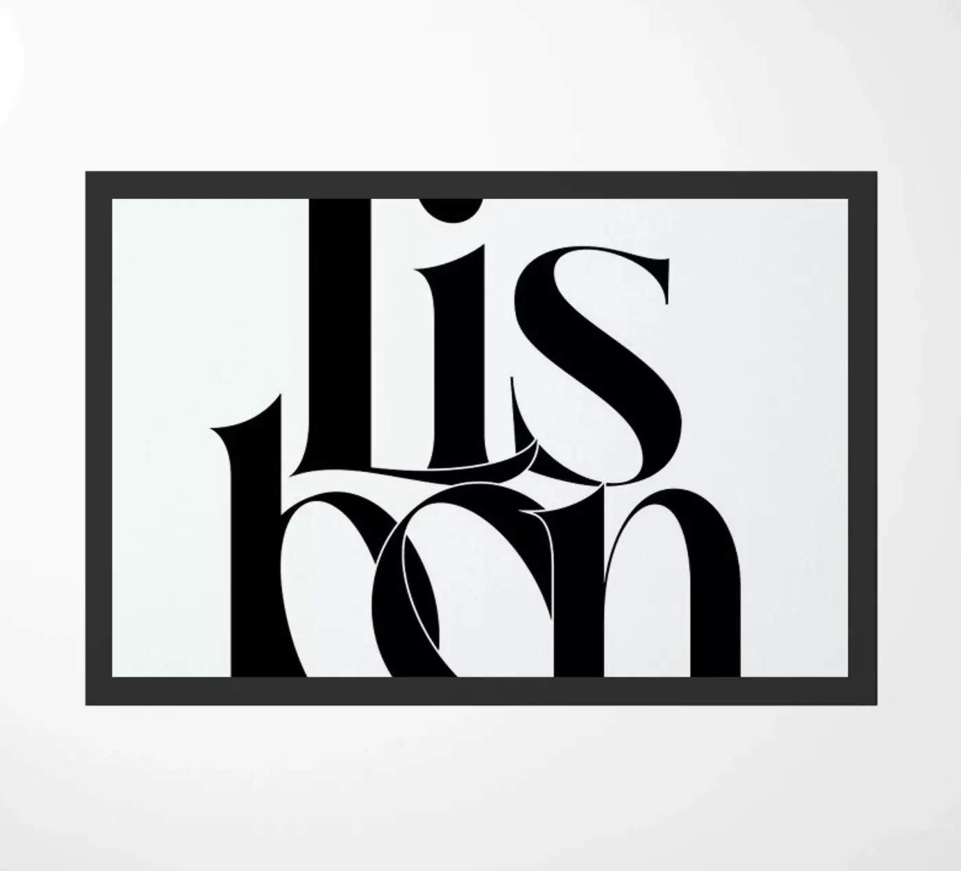 Lisbon deurmat van Studio One