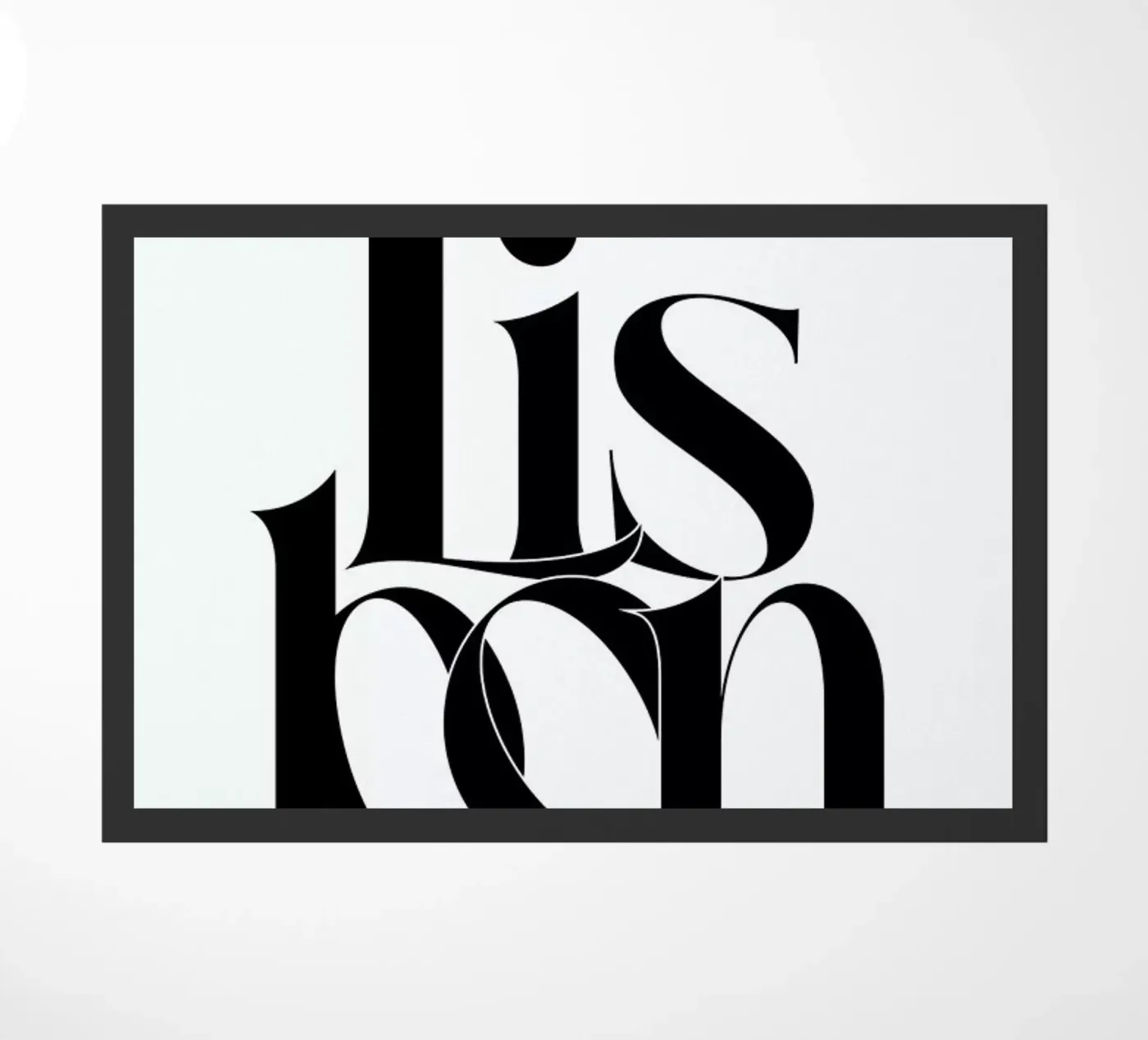 Lisbon doormat by Studio One