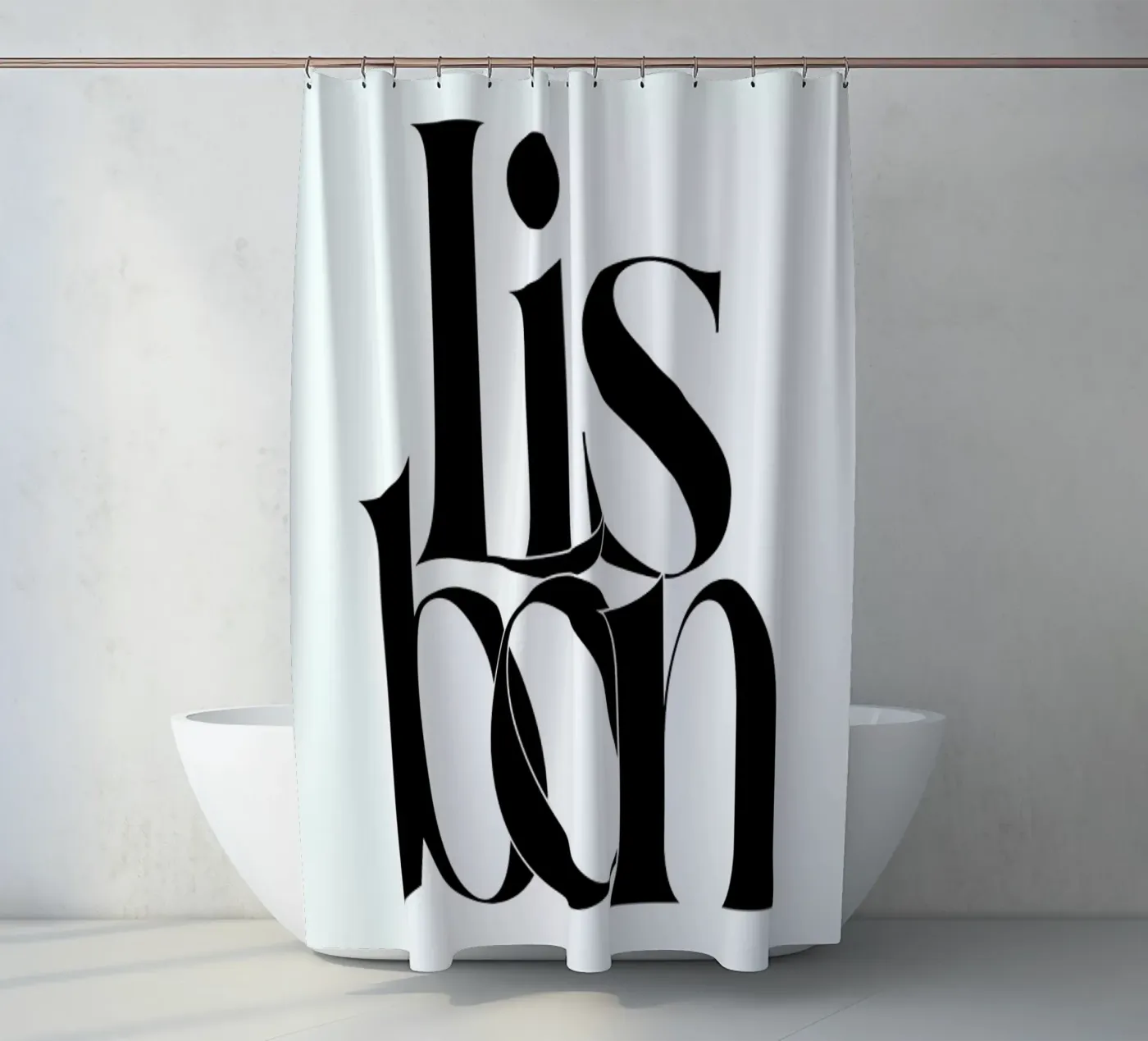 Lisbon Duschvorhang von Studio One