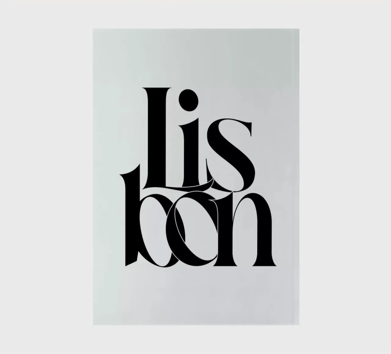 Lisbon notebook by Studio One