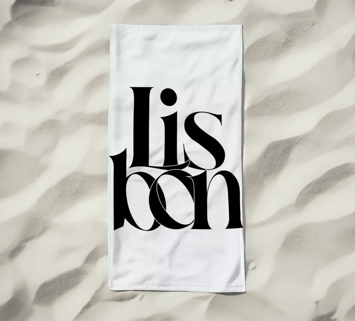 Lisbon strandhanddoek van Studio One