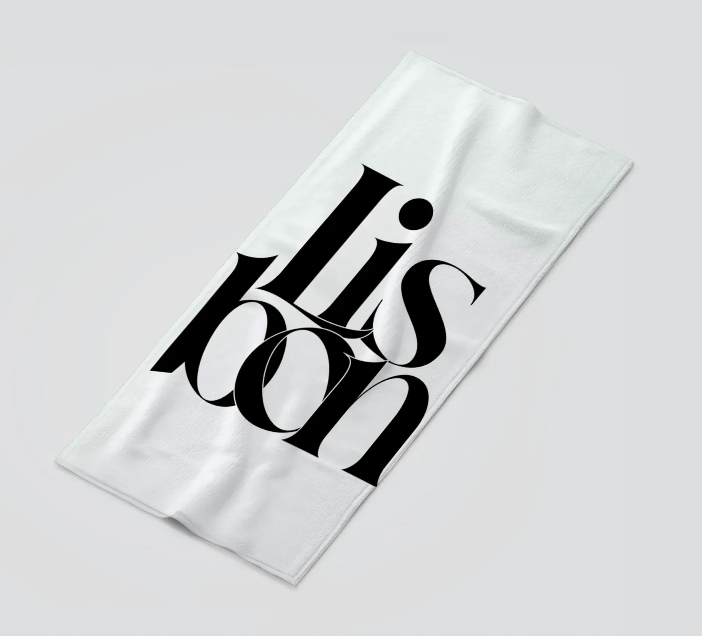 Lisbon beach towel by Studio One